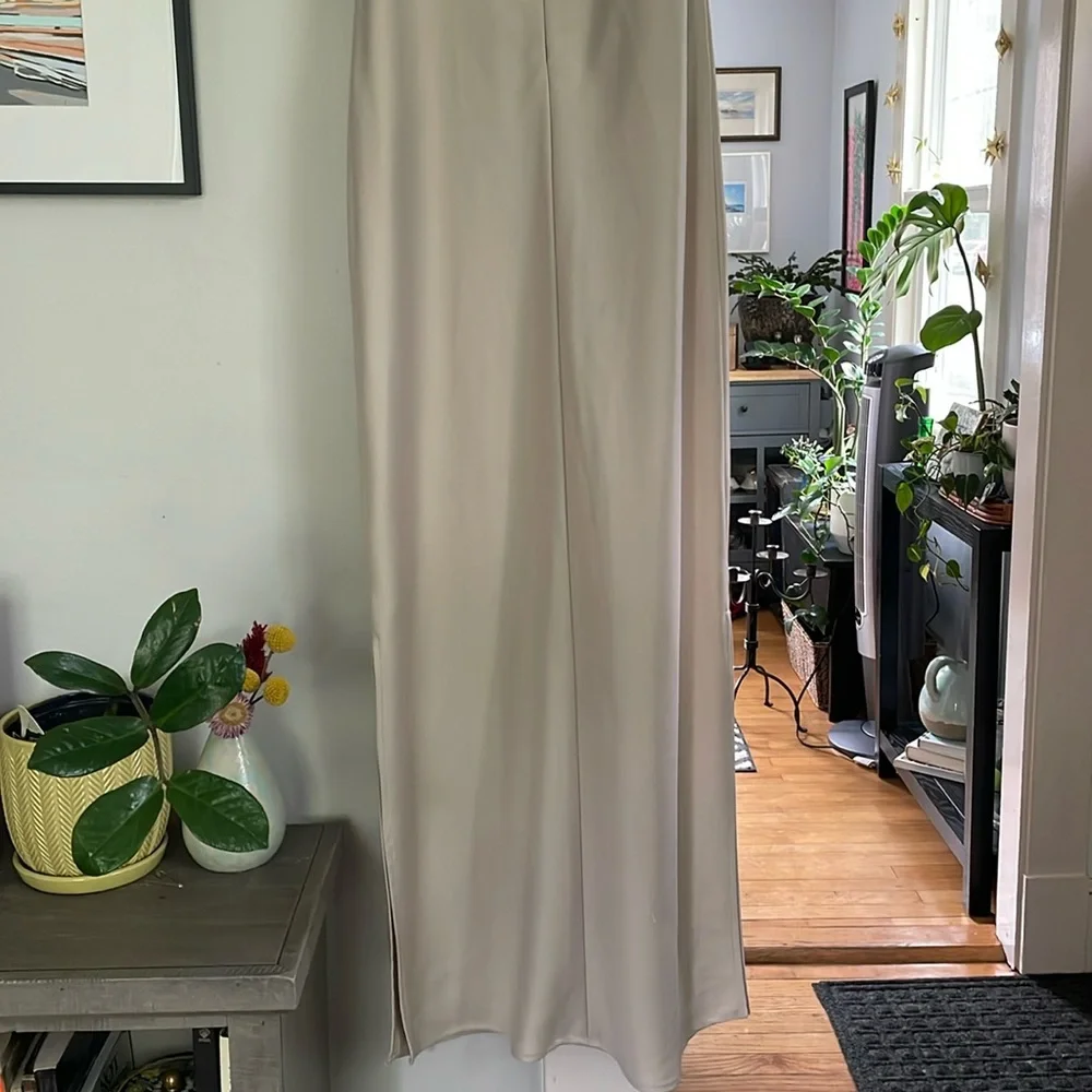 BHLDN cali cowl midi slip dress - Picture 10 of 15
